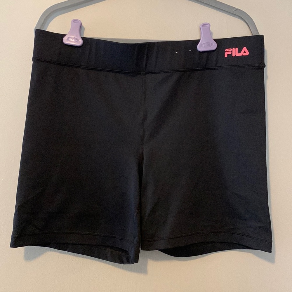 FILA Running or bike shorts. Black.